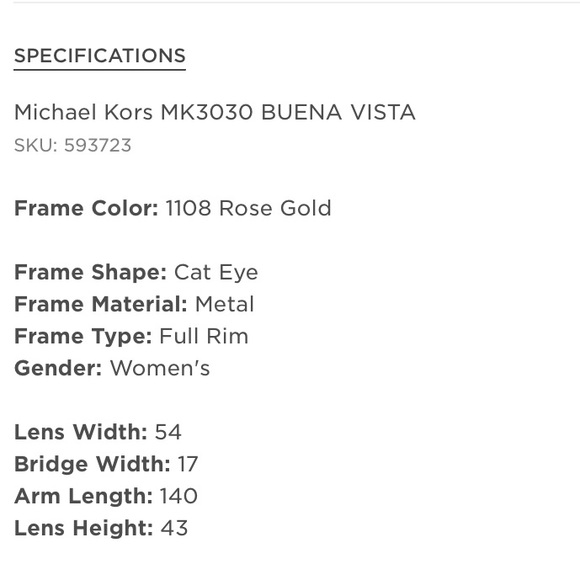 Michael Kors eyeglass frames - Picture 4 of 9